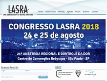 Tablet Screenshot of lasra.com.br